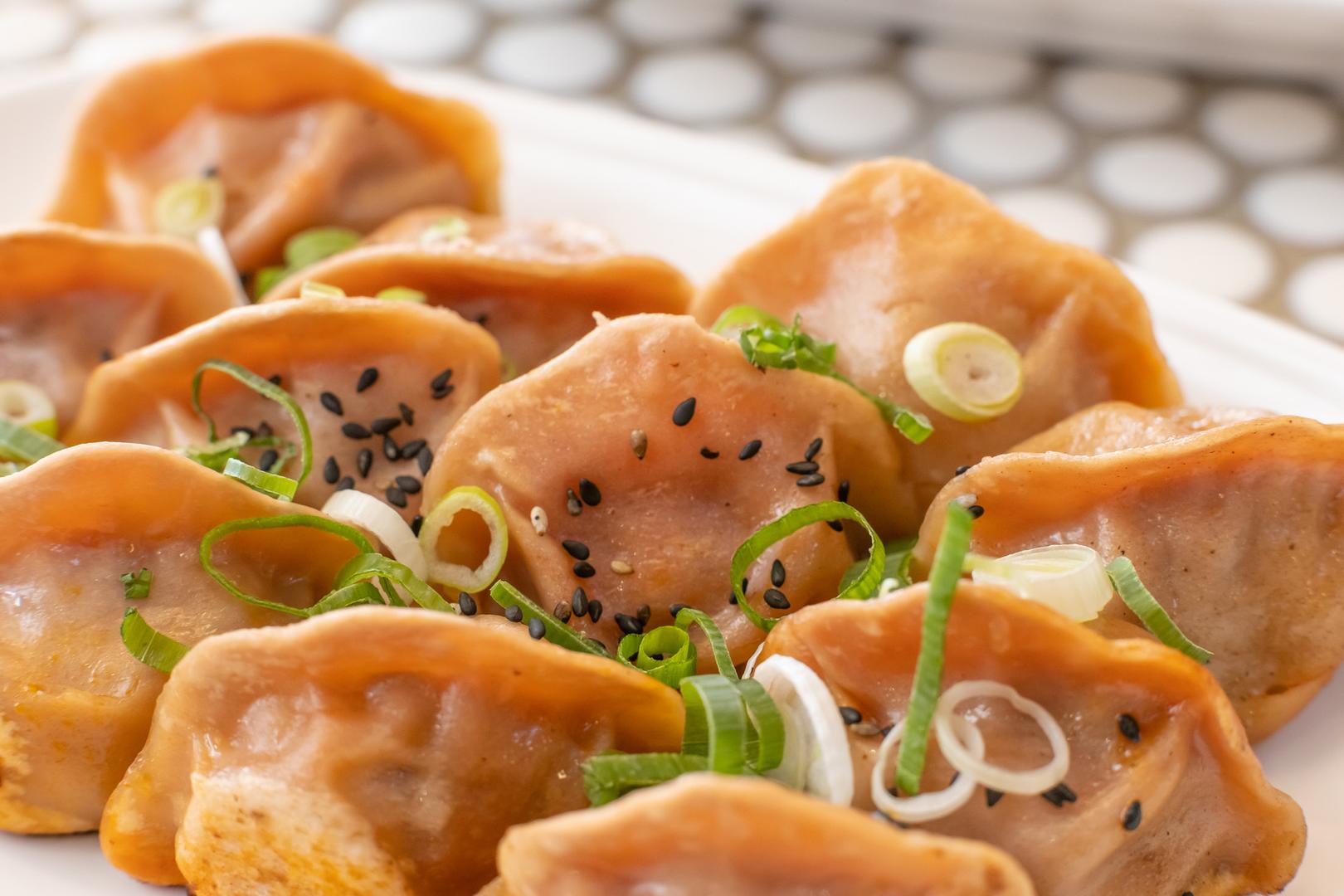 Steamed dumplings
